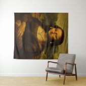 Mona Lisa in Goud Wandkleed (In Situ (horizontaal))