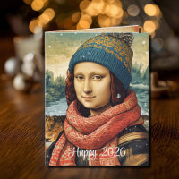 Mona Lisa in muts - Gelukkig 2026