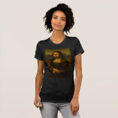 Mona Lisa in Pink Sapphire T-shirt (Voorkant volledig)