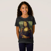 Mona Lisa Italiaanse Renaissance Kunstenaar Schild T-shirt (Voorkant volledig)