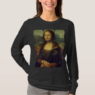 Mona Lisa Italiaanse Renaissance Kunstenaar Schild T-shirt