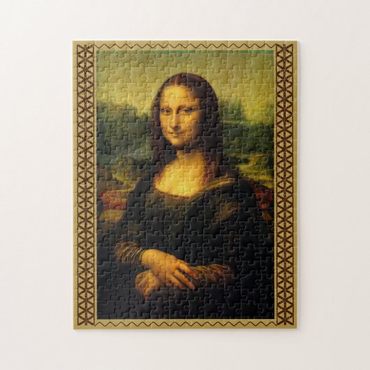 Mona Lisa Jigzaag Puzzle Legpuzzel (Verticaal)