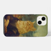 Mona Lisa Kat iPhone Hoesje (Achterkant horizontaal)