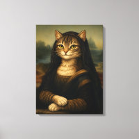 Mona Lisa Kat Parodie Renaissance Kunst