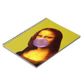 Mona Lisa Kauwgum Bubble Notitieboek (Linkerzijde)