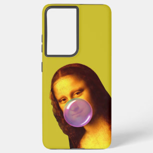 Mona Lisa Kauwgum Bubble Samsung Galaxy Hoesje
