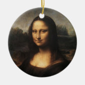 Mona Lisa Keramisch Ornament (Voorkant)