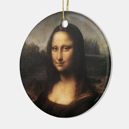 Mona Lisa Keramisch Ornament (Links)