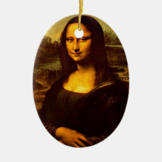 Mona Lisa Keramisch Ornament