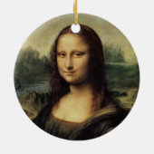 Mona Lisa Keramisch Ornament (Achterkant)