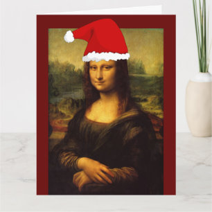 MONA LISA KERST GROTE KAARTEN GLIMLACH!