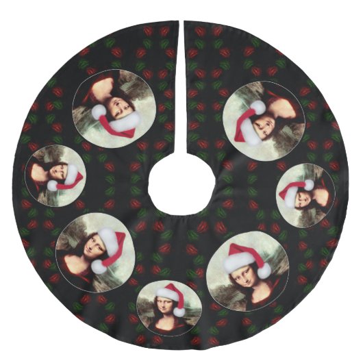 Mona Lisa Kerstman Kerstmis Kerstboom Rok (Voorkant)