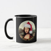 Mona Lisa Kerstman Kerstmis Mok (Links)
