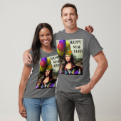 Mona Lisa Kerstman Kerstmis T-shirt (Unisex)