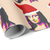 MONA LISA KERSTMIS GRAPPIG CADEAUPAPIER (Rol Hoek)