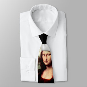 Mona Lisa Kerstmis Stropdas