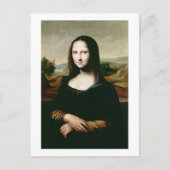 Mona Lisa, kopie van het schilderij van Leonardo d Briefkaart (Voorkant)