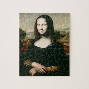 Mona Lisa, kopie van het schilderij van Leonardo d Legpuzzel