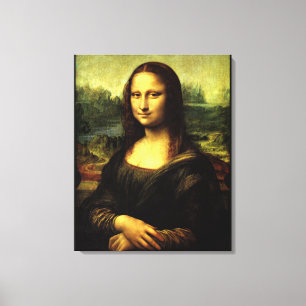 Mona Lisa, kunstschilderij Canvas Afdruk