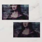 Mona Lisa (La Giaconda) van Leonardo da Vinci (Bes Visitekaartje (Voorkant / Achterkant)