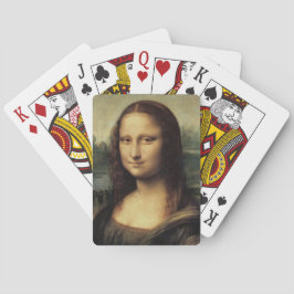 Mona Lisa La Gioconda door Leonardo da Vinci Pokerkaarten
