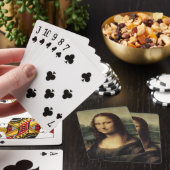 Mona Lisa La Gioconda door Leonardo da Vinci Pokerkaarten (Insitu)