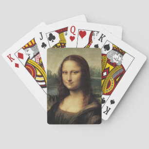 Mona Lisa La Gioconda door Leonardo da Vinci Pokerkaarten