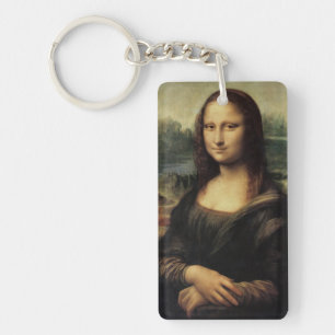Mona Lisa La Gioconda door Leonardo da Vinci Sleutelhanger