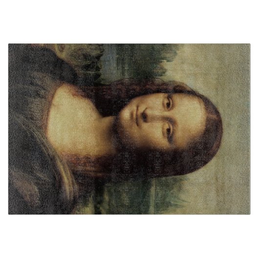 Mona Lisa La Gioconda door Leonardo da Vinci Snijplank (Voorkant)