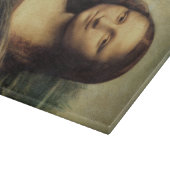 Mona Lisa La Gioconda door Leonardo da Vinci Snijplank (Hoek)