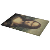 Mona Lisa La Gioconda door Leonardo da Vinci Snijplank (Hoek)