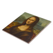 Mona Lisa, La Joconde, 1503 door Leonardo da Vinci Tegeltje (Zijkant)