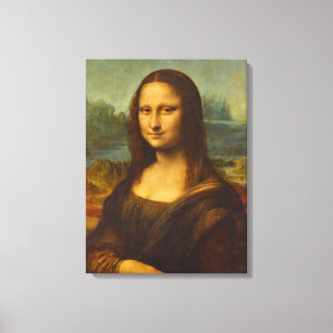 Mona Lisa, La Joconde, 1503, ingediend door Leonar Canvas Afdruk