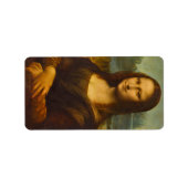 Mona Lisa, La Joconde, 1503, ingediend door Leonar Etiket (Voorkant)