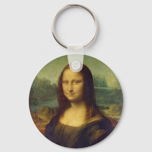 Mona Lisa La Joconde door Leonardo da Vinci Sleutelhanger