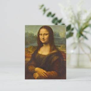 Mona Lisa, La Joconde van Leonardo da Vinci Feestdagenkaart