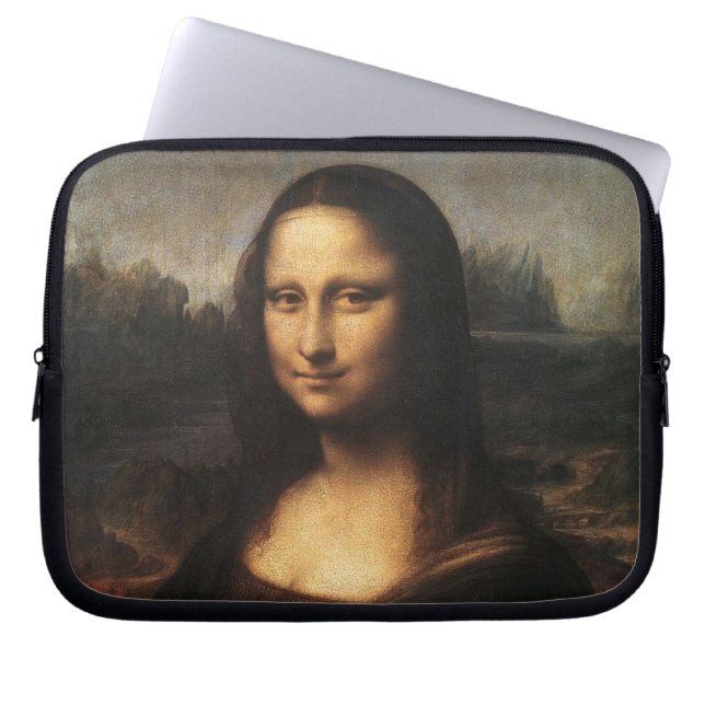 Mona Lisa Laptop Sleeve (Voorkant)