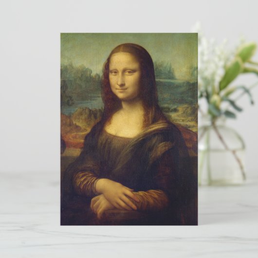 Mona Lisa | Leonardo da Vinci (Staand voorkant)