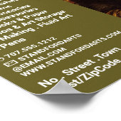 Mona Lisa, Leonardo da Vinci, Art Supplies Store Poster (Hoek)