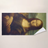 Mona Lisa, Leonardo da Vinci Badhanddoek (Badhanddoek)