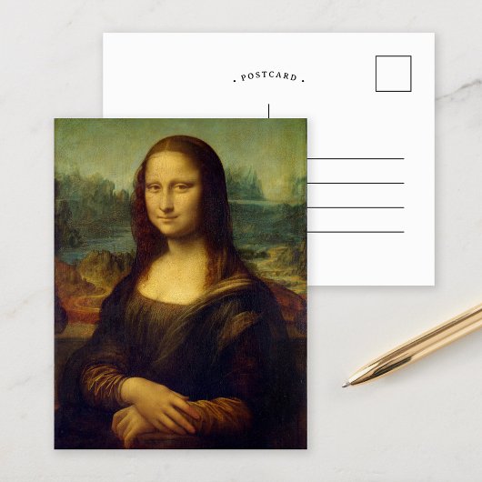Mona Lisa | Leonardo da Vinci Briefkaart