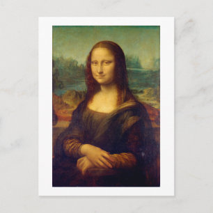 Mona Lisa, Leonardo da Vinci Briefkaart
