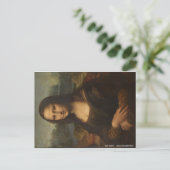 Mona Lisa Leonardo Da Vinci Briefkaart (Staand voorkant)