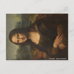 Mona Lisa Leonardo Da Vinci Briefkaart