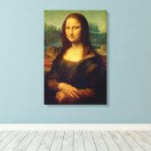 Mona Lisa | Leonardo da Vinci Canvas Afdruk (Insitu (Houten vloer))