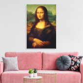 Mona Lisa | Leonardo da Vinci Canvas Afdruk (Insitu (Woonkamer))
