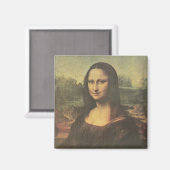 Mona Lisa Leonardo da Vinci Fine Art Magneet (Voorkant / Achterkant)