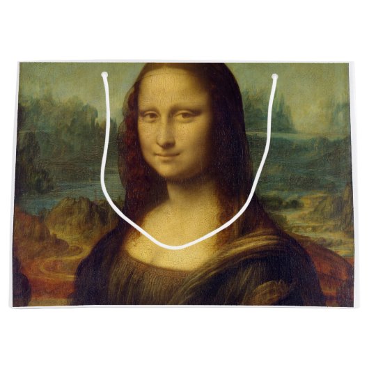 Mona Lisa, Leonardo da Vinci Groot Cadeauzakje (Voorkant)