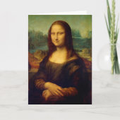 Mona Lisa | Leonardo da Vinci Kaart (Voorkant)