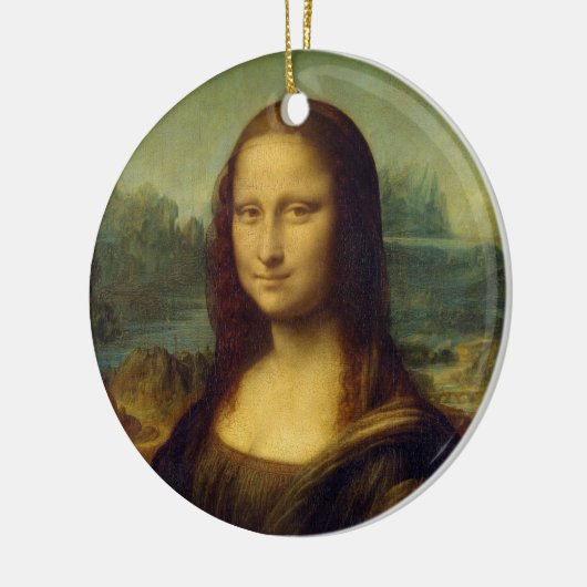 Mona Lisa | Leonardo da Vinci Keramisch Ornament (Links)
